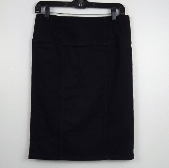 Sold D.Jeans Black Pencil Skirt Size 8 - Picture 4 of 16